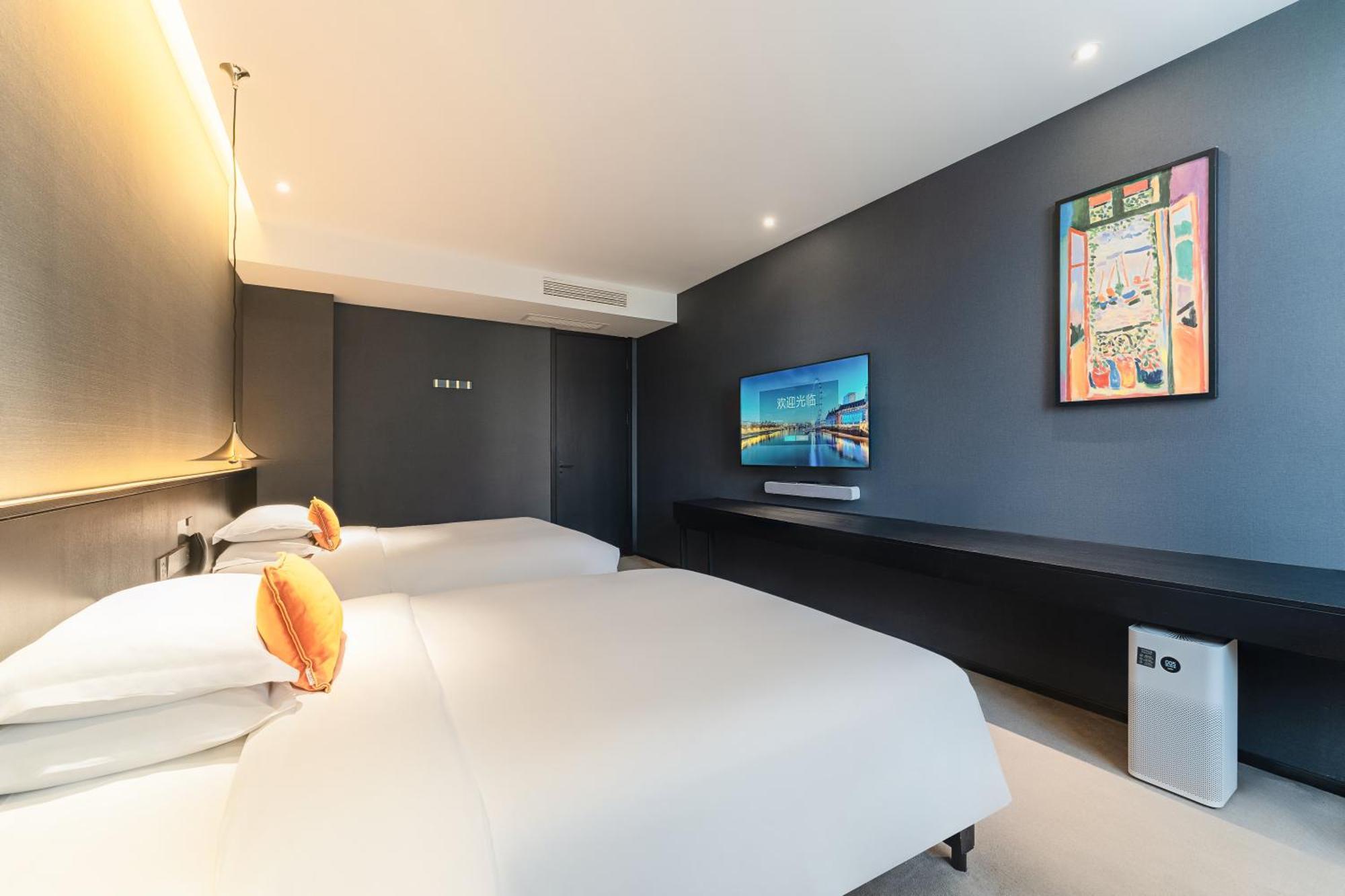 Hesu Designer Hotel & Suites -Near Xi'An Drum Tower And Yongning Gate -Free Laundry Luggage Storage -Kitty Cafe With Freshly Ground Coffee -24H Front Desk -English Service Экстерьер фото