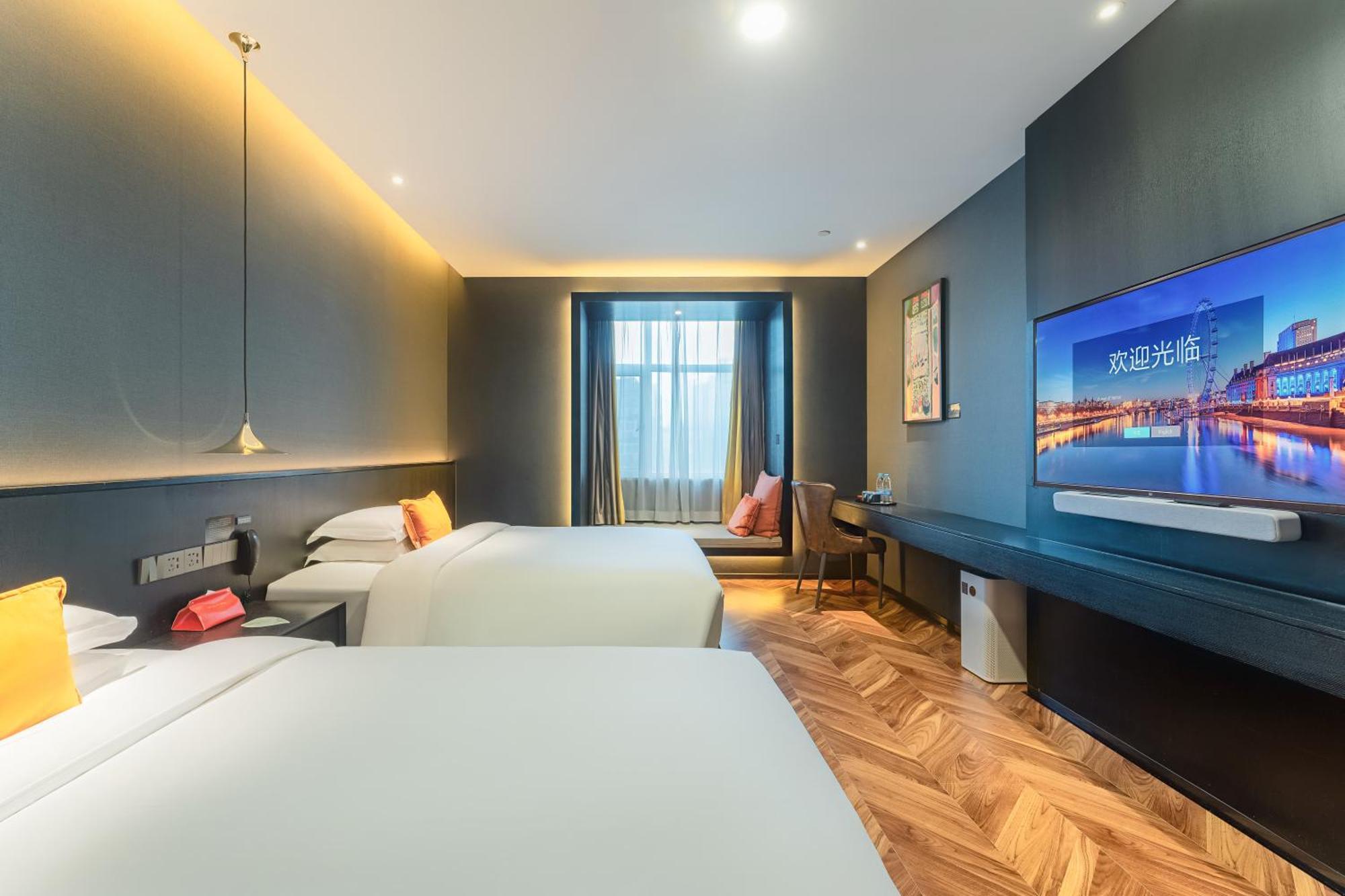 Hesu Designer Hotel & Suites -Near Xi'An Drum Tower And Yongning Gate -Free Laundry Luggage Storage -Kitty Cafe With Freshly Ground Coffee -24H Front Desk -English Service Экстерьер фото