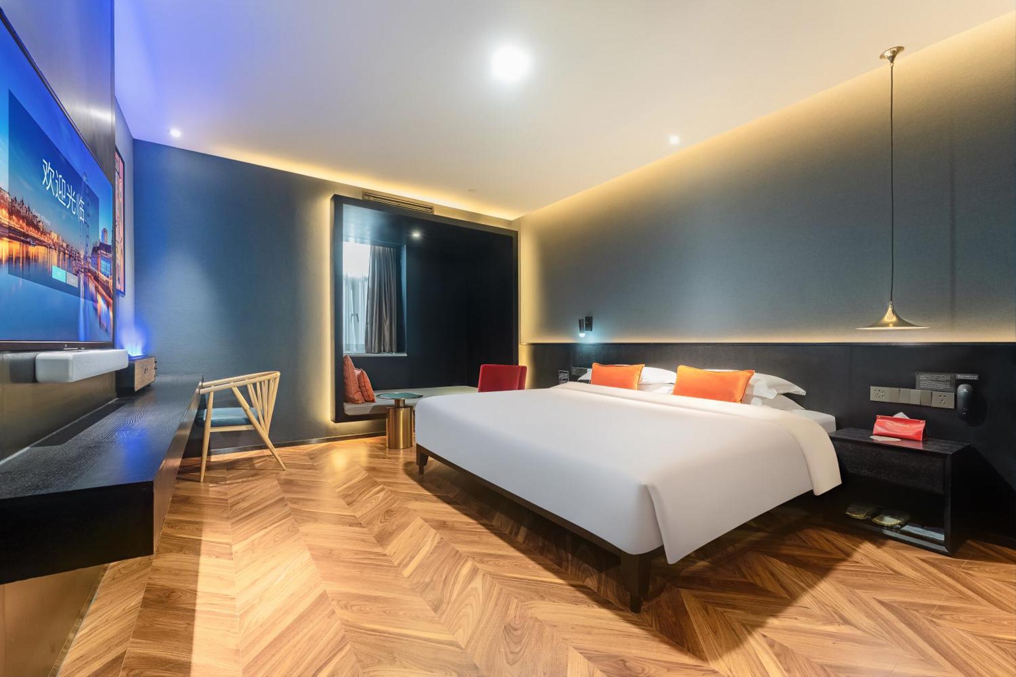 Hesu Designer Hotel & Suites -Near Xi'An Drum Tower And Yongning Gate -Free Laundry Luggage Storage -Kitty Cafe With Freshly Ground Coffee -24H Front Desk -English Service Экстерьер фото